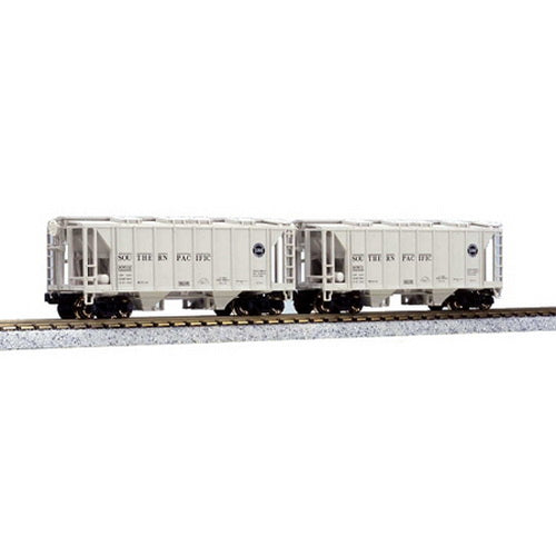 Kato 186-0210 N Scale Southern Pacific ACF 70T Covered Hopper (Set of 2)