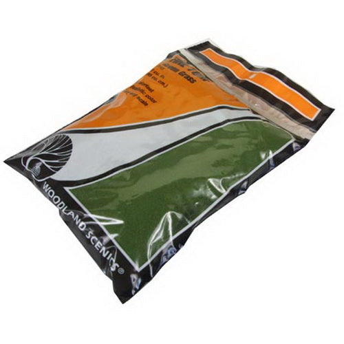 Woodland Scenics T45 Green Grass Fine Turf 18 Cu. In. Bag