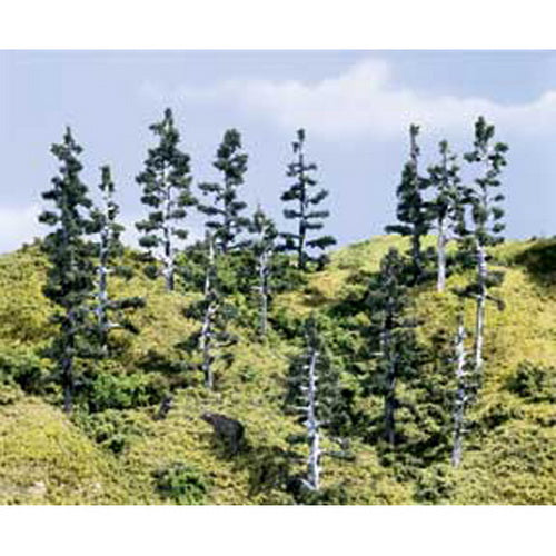 Woodland Scenics TK27 Pine Forest Tall 2"-4" Tree Kit (Pack of 24)