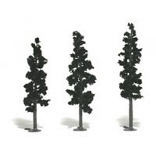 Woodland Scenics TR1113 2.5" - 6" Forest Green Realistic Tree Kits (Pack of 24)