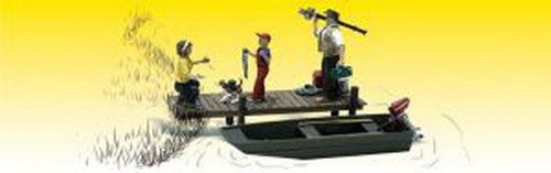 Woodland Scenics A2756 O Scenic Accents Family Fishing Figures (Set of 5)