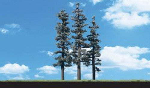 Woodland Scenics TR3561 4" - 6" Standing Timber Trees (Pack of 4)