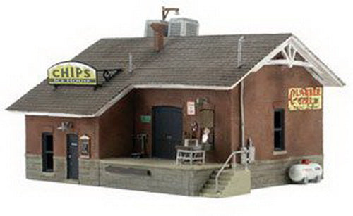 Woodland Scenics BR5028 HO Built-&-Ready Chip's Ice House Building