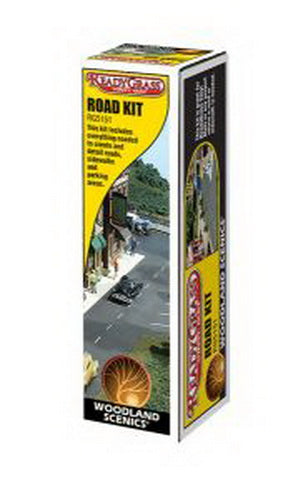 Woodland Scenics RG5151 ReadyGrass Vinyl Mat Road Kit