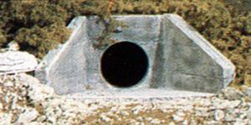 Woodland Scenics C1262 HO Concrete Culverts (Pack of 2)