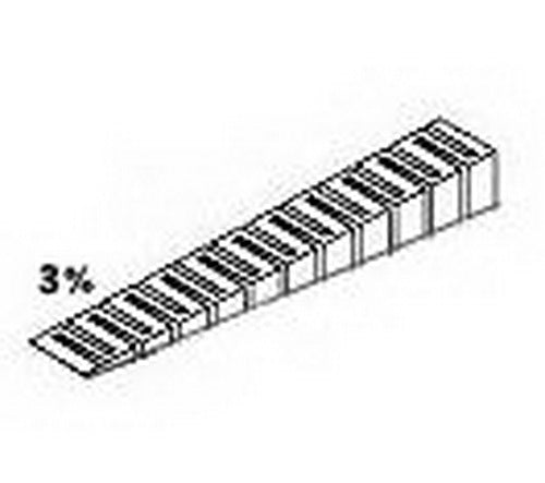 Woodland Scenics ST1415 3% SubTerrain Foam Incline/Decline Starters (Pack of 6)
