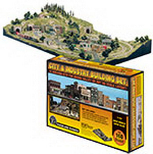 Woodland Scenics ST1486 HO City & Industry Building Set
