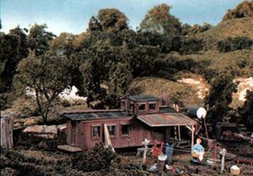 Woodland Scenics TS151 HO Possum Hollow Trackside Scenes Kit