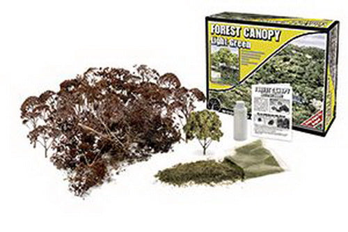 Woodland Scenics F1660 Light Green Forest Canopy Kit