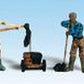 Woodland Scenics A1828 HO Scale Scenic Accents Roofer Figures (Set of 8)