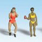 Woodland Scenics A1846 HO Recreational People Figures (Set of 6)