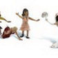 Woodland Scenics A1932 HO Wedding Bouquet Toss Figures (Set of 6)