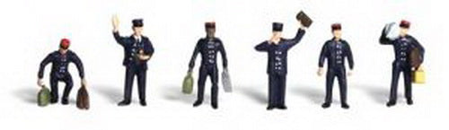 Woodland Scenics A2131 NScale Scenic Accents Train Personnel Figures (Set of 8)