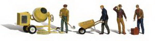 Woodland Scenics A2173 N Scenic Accents Masonry Worker Figures (Set of 11)