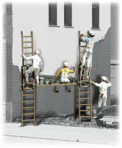 Woodland Scenics A2174 N Scenic Accents Painter Figures (Set of 12)