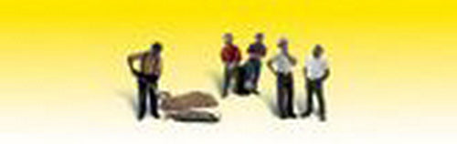 Woodland Scenics A2205 N Scenic Accents One Man Crew Figures (Set of 7)