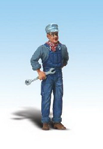 Woodland Scenics A2526 G Scenic Accents Mike the Mechanic Figure