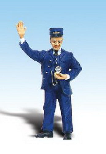 Woodland Scenics A2528 G Scenic Accents Clyde the Conductor Figure