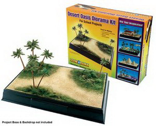 Woodland Scenics SP4112 Scene-A-Rama Desert Oasis Diorama Kit