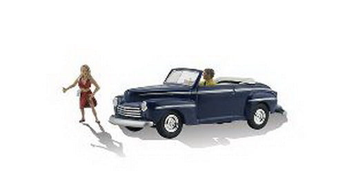 Woodland Scenics AS5547 HO AutoScenes Hitchin' A Ride (Pack of 2)
