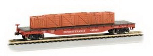 Bachmann 18957 N Pennsylvania Flatcar w/Crates
