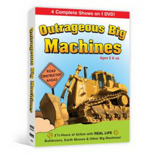 TM Books 60262 Outrageous Big Construction Machines DVD