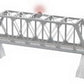 Lionel 6-37900 Silver Truss Bridge w/Flasher