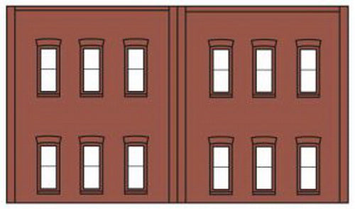 DPM 60122 N Two-Story 12 Window (Pack of 3)