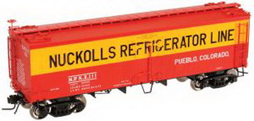 Atlas 61412 HO 36'Wood Reefer Nuckolls Refg.Lines #115