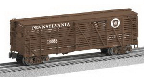 Lionel 6-27259 O Gauge Pennsylvania Railroad ACF Stock Car #128988