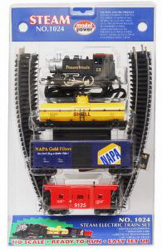 Model Power 1024 Pennsylvania HO Gauge Steam Train Set