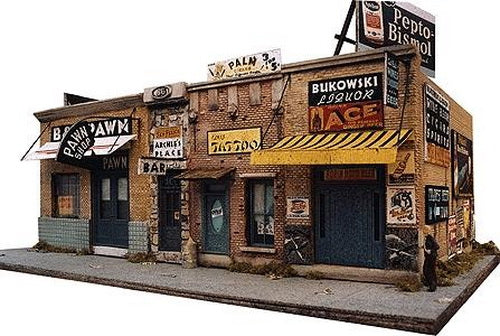Downtown Deco DD-1000 HO Addams Ave. Part One Building Kit