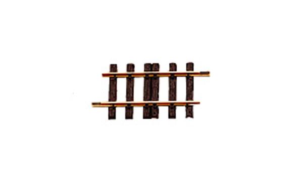 LGB 10150 6" G Gauge Brass 1/2 Straight Track Section