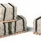 Model Railstuff 540 HO Pallets of Concrete Blocks ( (Pack of 4)