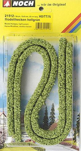 Noch 21512 Light Green 15mm x 8mm Hedges (2)