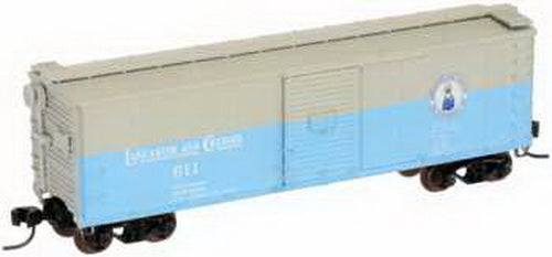 Atlas 45833 N Scale L&C Steel Rebuilt Boxcar #615
