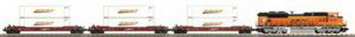MTH 30-4206-1 BNSF SD70ACe O Gauge Diesel Starter Train Set w/PS 2.0