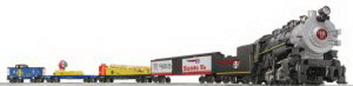 Lionel 6-30139 Santa Fe Flyer O Gauge Steam Freight Train Set