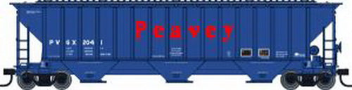 Atlas 20000900 HO Trainman Thrall 4750 Cov Hopper, Peavy #2124