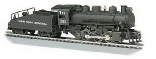 Bachmann 51605 HO New York Central 0-6-0 w/Slope-Back Tender w/DCC Steam Loco