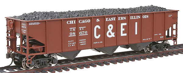 Atlas 1391A C&EI 70T 3-Bay Hopper #98676