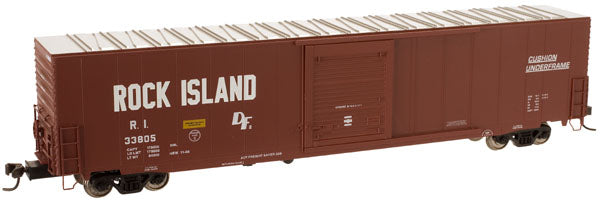 Atlas 20000669 Rock Island 60' ACF Auto Parts Boxcar #33808