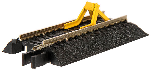 Atlas 2426 N Code 65 2" Straight True-Track with Brown Bumper (Pack of 2)