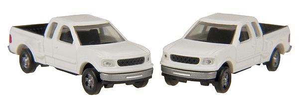 Atlas 2986 N Scale Ford F150 Flare Side--White (2)