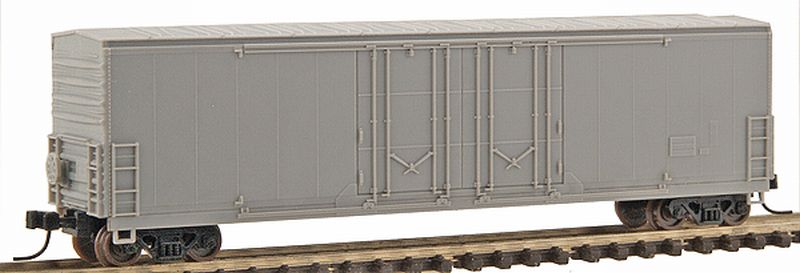 Atlas 31000 N Scale Undecorated 53' Evans Double Door Boxcar