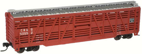 Atlas 35430A N Scale CB&Q 50' Stock Car #50561
