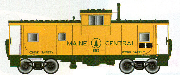 Atlas 50000295 N Scale MEC Ext. Vision Caboose #651