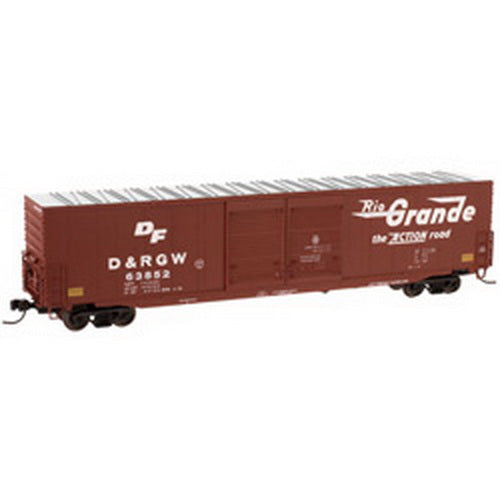 Atlas 50000347 N Scale D&RGW 60' Auto Boxcar #63852