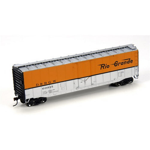 Athearn 71933 HO Scale D&RGW 50' SS Plug Door Boxcar #60915
