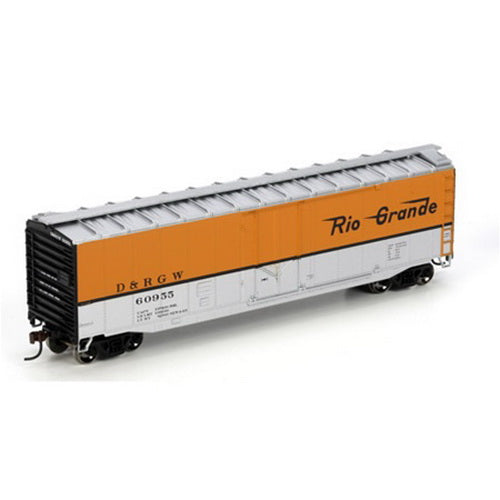Athearn 71934 D&RGW 50' SS Plug Door Boxcar #60955